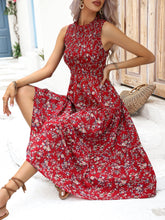 Carregar imagem no visualizador da galeria, Vestido Longo Floral com Babados - Estilo Boho Feminino