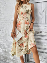 Carregar imagem no visualizador da galeria, Vestido Longo Floral com Babados - Estilo Boho Feminino