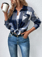 Carregar imagem no visualizador da galeria, Camisa Xadrez Feminina - Luna