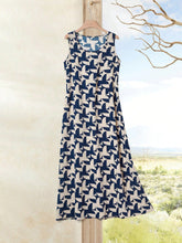 Carregar imagem no visualizador da galeria, Vestido Longo Boho Estampado de Retalhos com Bolsos - Verão