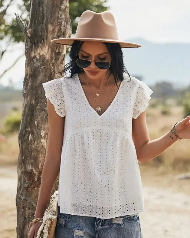 Blusa Feminina Manga Curta