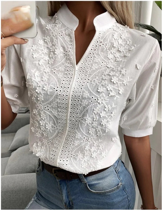 Blusa Feminina de Renda - Fabiana HumArraso