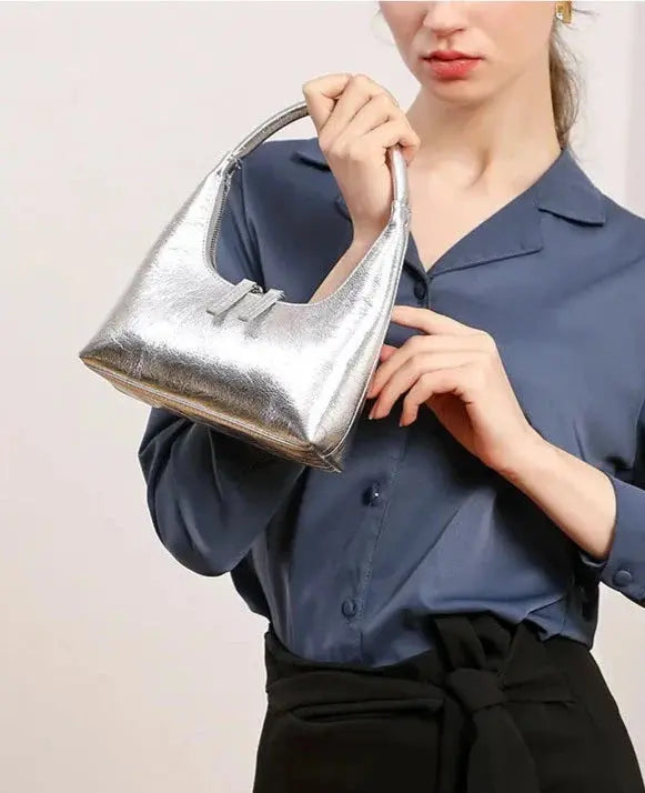 Bolsa Baguete Couro Legítimo Liz - Zarvane -