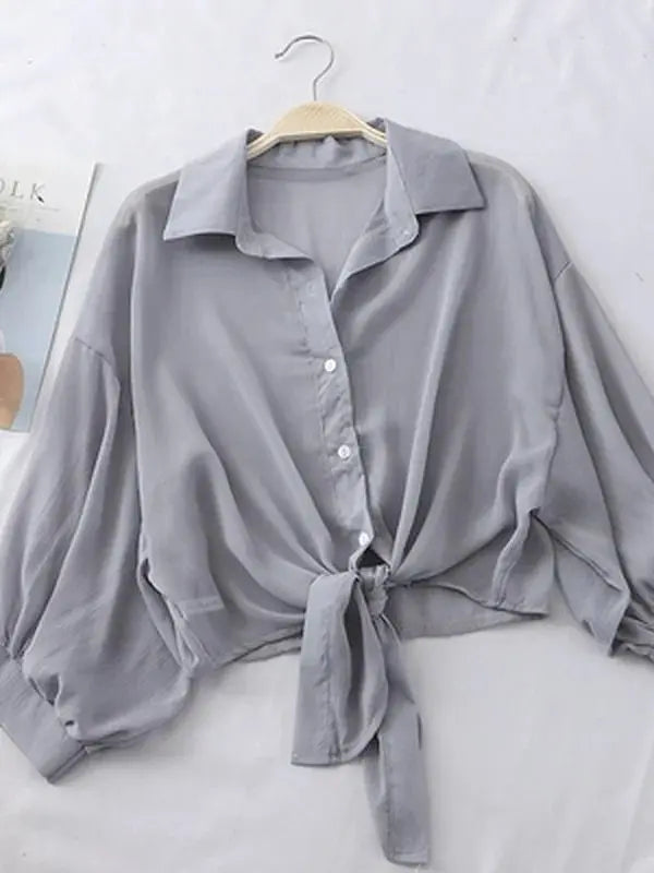 Camisa Liz - Cinza-XXG - HumArraso