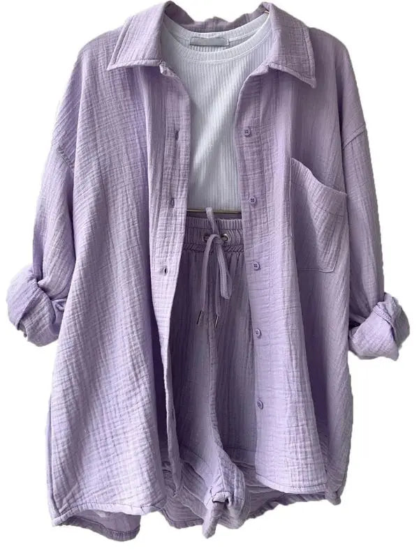 Conjunto Verão 2 peças - Violeta-XXG - HumArraso