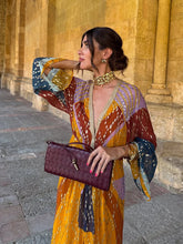 Carregar imagem no visualizador da galeria, Vestido Longo Estampado Celeste