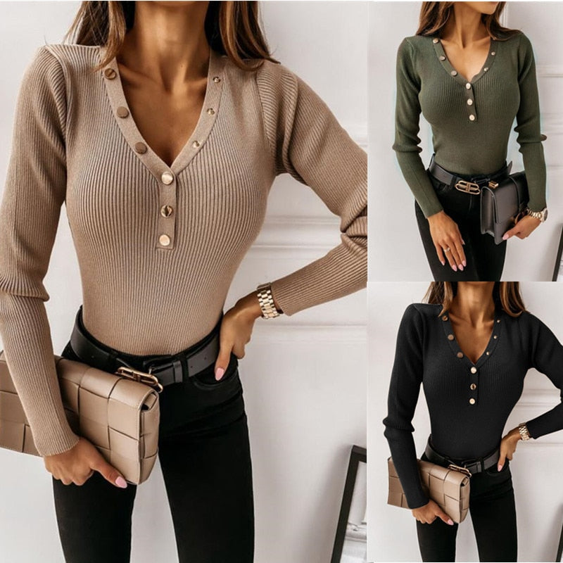 Camisa Elegante Manga Comprida Sexy HumArraso
