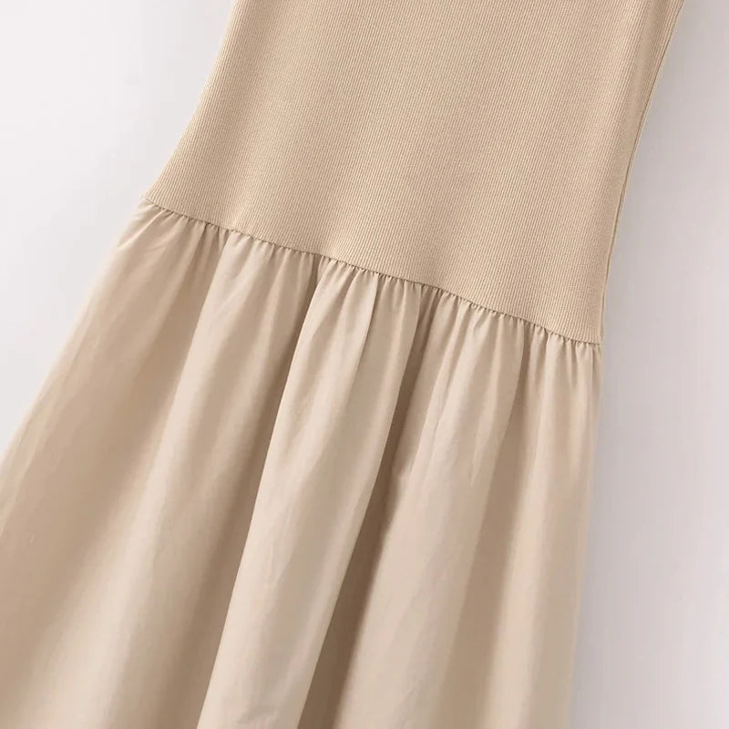 Vestido Longo Sem Mangas Alessandra