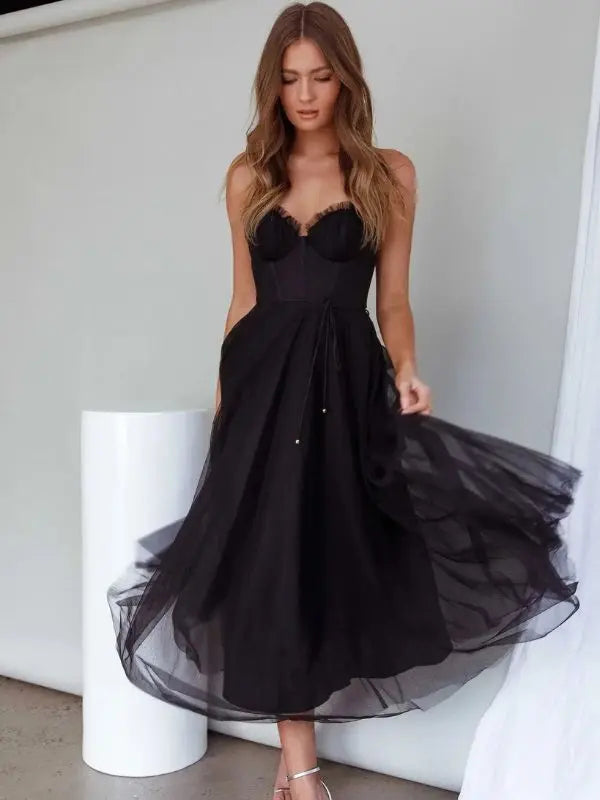 Vestido Bella - Preto-XG - HumArraso