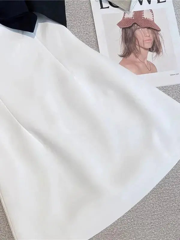 Vestido Classic Black White