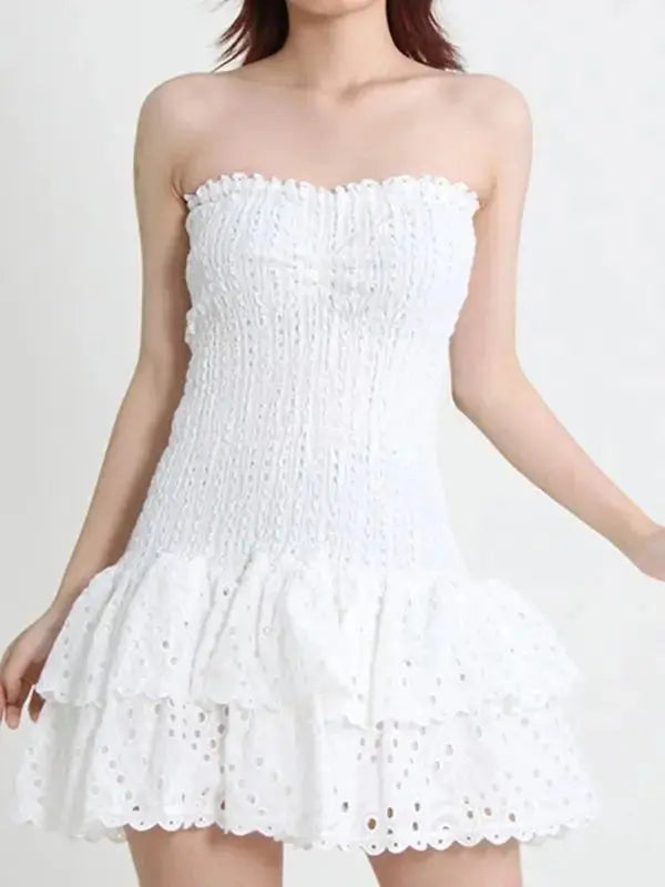 Vestido Com Babado