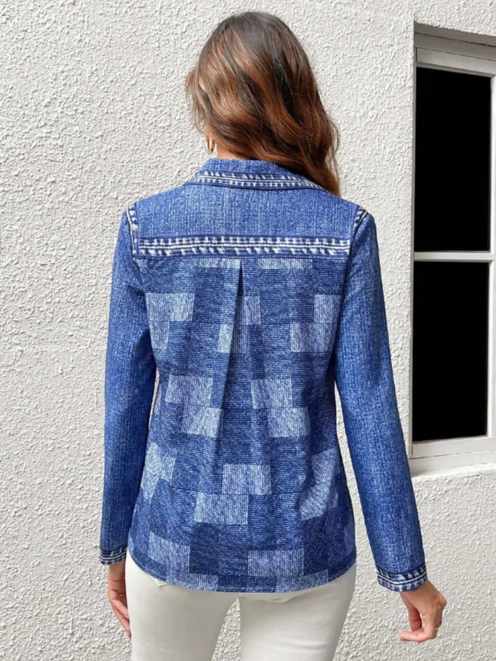Camisa Feminina Xadrez - Zarvane -