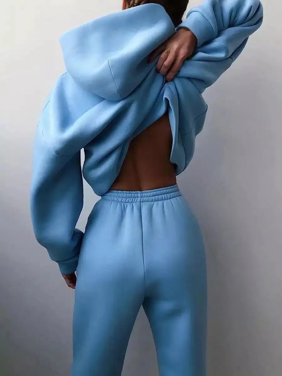 Conjunto Moletom Feminino De Frio - Zarvane -