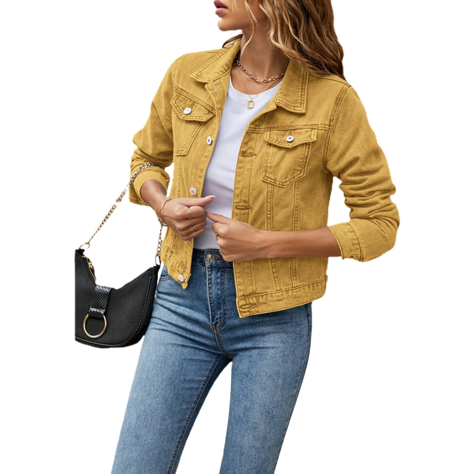Jaqueta Feminina Jeans - Vennanci