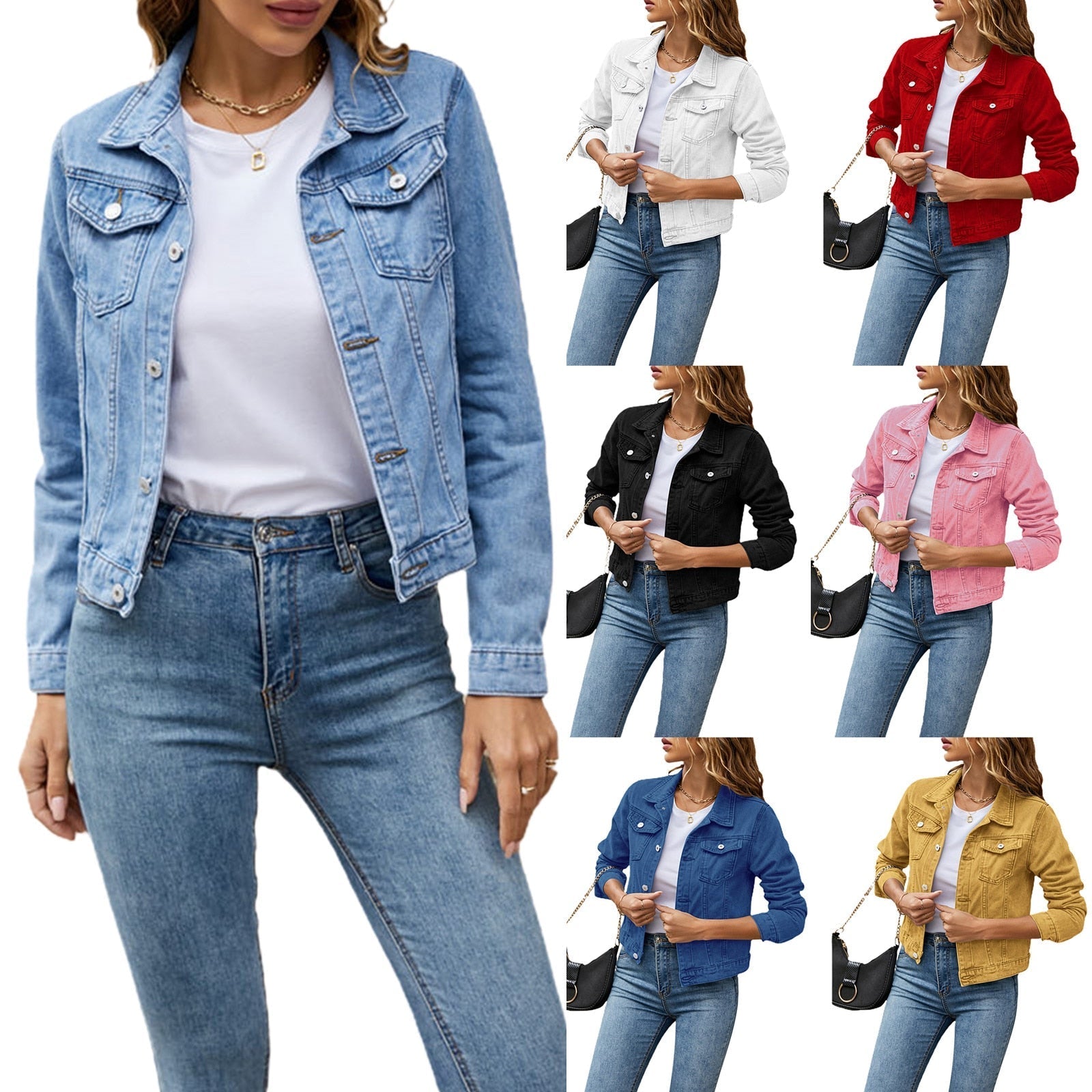 Jaqueta Feminina Jeans - Vennanci