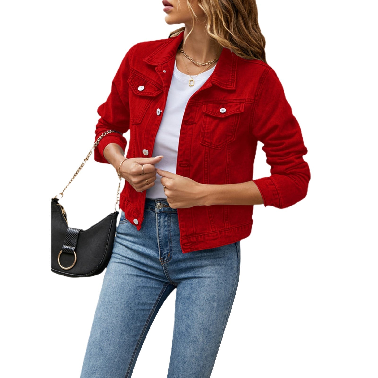 Jaqueta Feminina Jeans - Vennanci