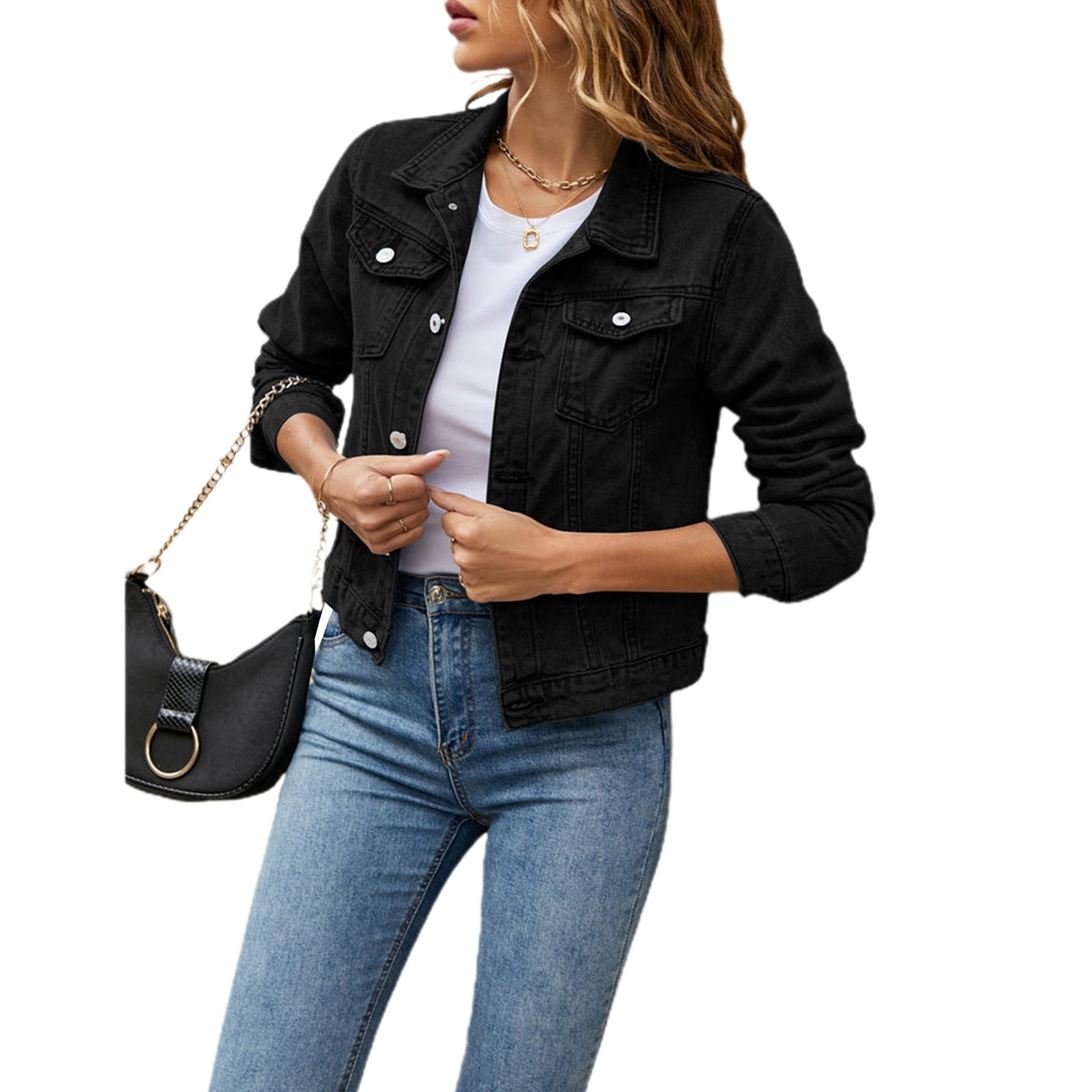 Jaqueta Feminina Jeans - Vennanci