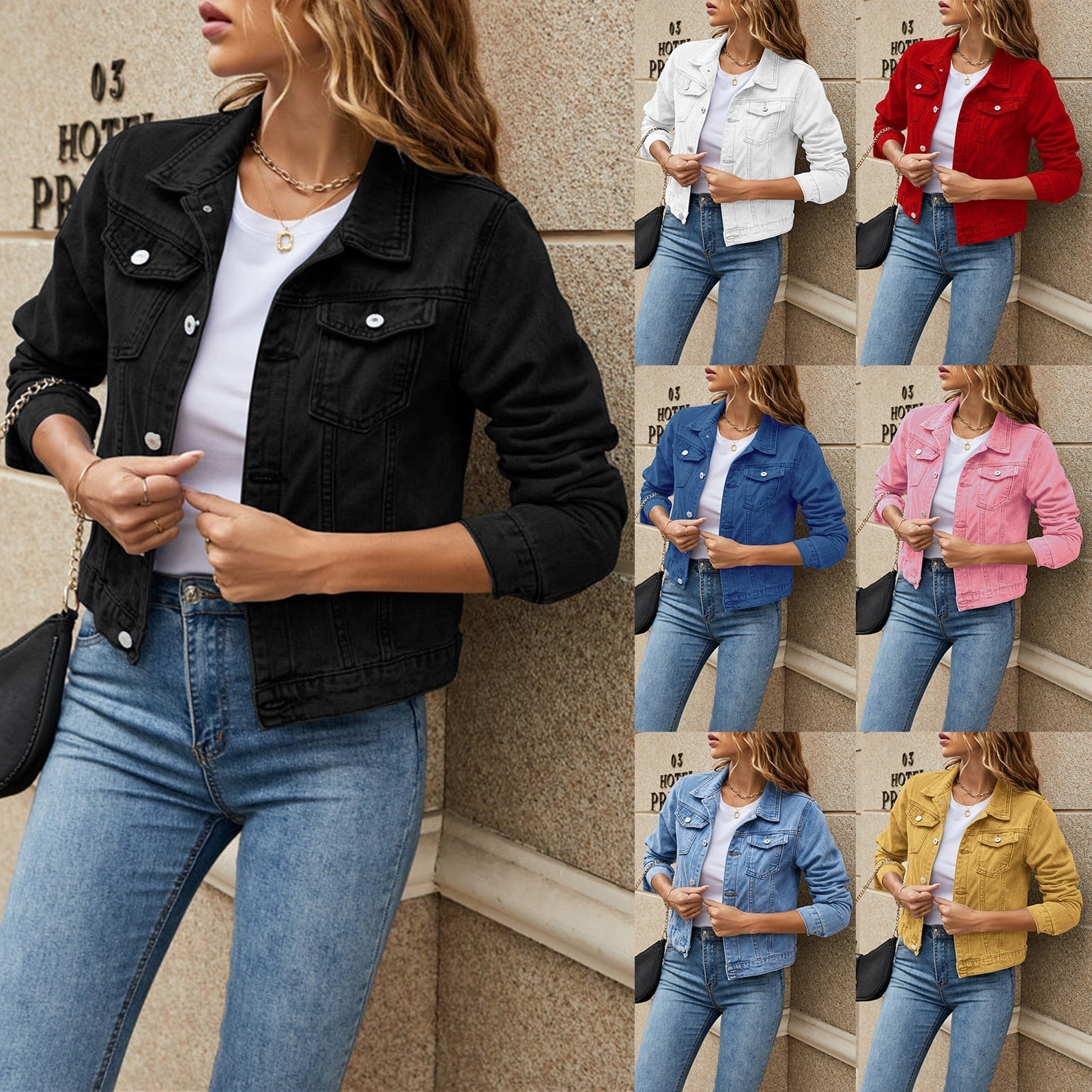 Jaqueta Feminina Jeans - Vennanci