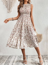 Carregar imagem no visualizador da galeria, Vestido Longo Floral com Babados - Estilo Boho Feminino
