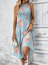 Carregar imagem no visualizador da galeria, Vestido Longo Floral com Babados - Estilo Boho Feminino
