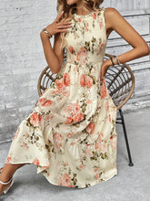 Carregar imagem no visualizador da galeria, Vestido Longo Floral com Babados - Estilo Boho Feminino
