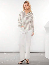 Carregar imagem no visualizador da galeria, Camisa Social Feminina Listrada - Carolina
