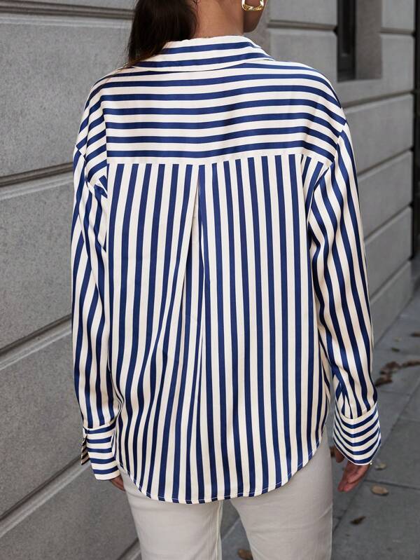 Camisa Feminina Listrada - Jenifer