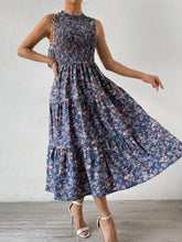 Carregar imagem no visualizador da galeria, Vestido Longo Floral com Babados - Estilo Boho Feminino
