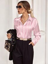 Carregar imagem no visualizador da galeria, Camisa Social Feminina Listrada - Roberta
