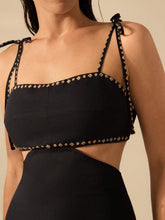 Carregar imagem no visualizador da galeria, Vestido Boho Maxi com Estampa Tropical e Costas Abertas
