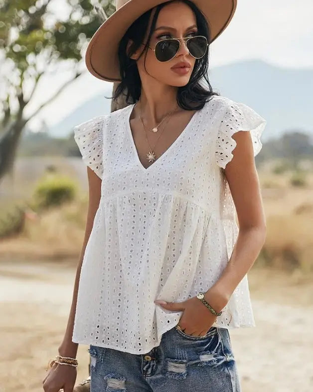 Blusa Feminina Manga Curta