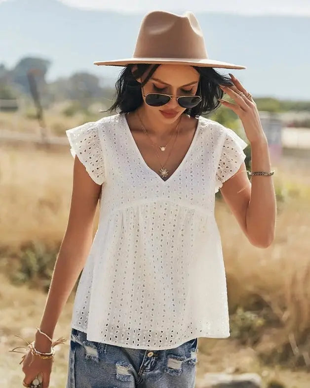 Blusa Feminina Manga Curta