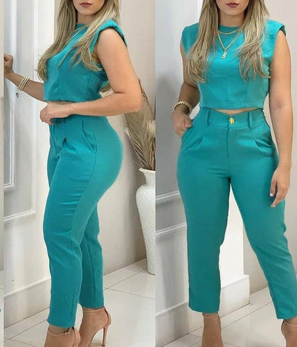 Conjunto Calça e Blusa Social - Roberta  HumArraso