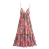 Vestido Longo Estampado Sirlei