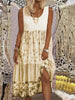 Vestido Midi Estampado Carina