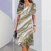 Vestido Midi Estampado Belinda