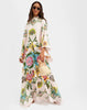 Vestido Longo Estampado Honória