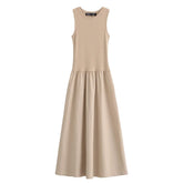 Vestido Longo Sem Mangas Alessandra