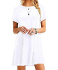 Vestido com Manga Curta Casual