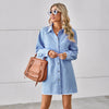 Vestido Curto Jeans Lavado