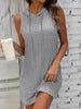 Vestido Curto com Capuz