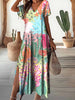 Vestido Longo Estampado Mirelly