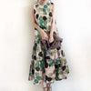 Vestido Longo Estampado Amara