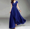 Vestido Longo de Chiffon Lis