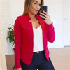 Blazer Feminino Alfaiataria Vermelho5G HumArraso