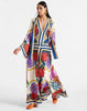 Vestido Longo Estampado Honória