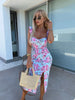 Vestido Longo Estampado Prisca