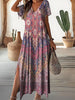 Vestido Longo Estampado Mirelly