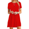 Vestido Curto com Manga Curta Jacinta