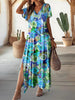 Vestido Longo Estampado Mirelly